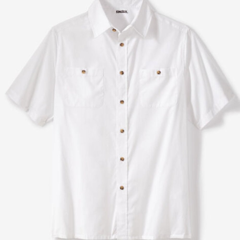 Sean john white shirt button 3xl
